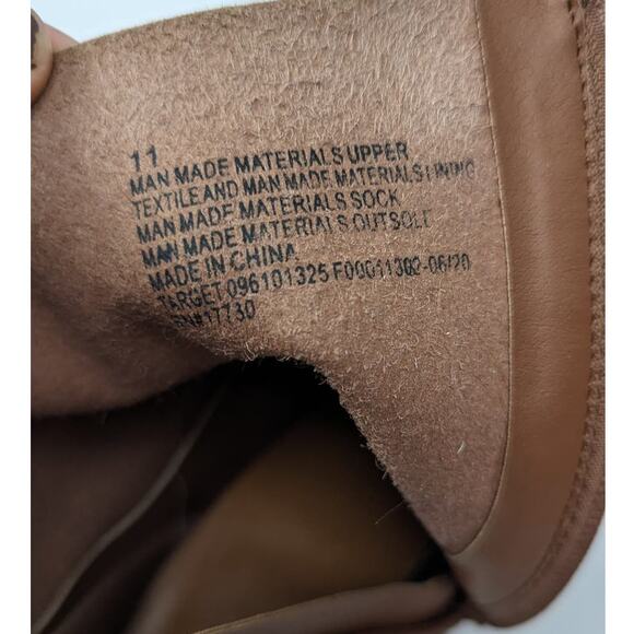 Faux Leather Booties Chestnut - Picture 6 of 9